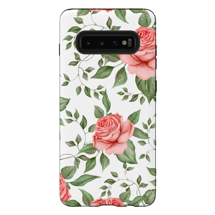 Galaxy S10 plus StrongFit The English Garden by Creativeaxle