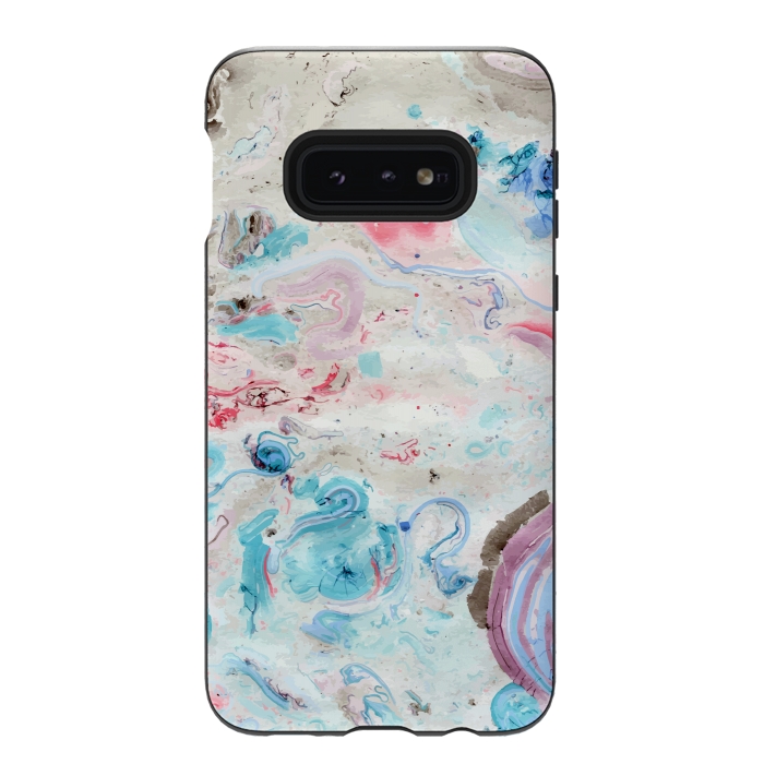 Galaxy S10e StrongFit Marble Pattern-v1 by Creativeaxle