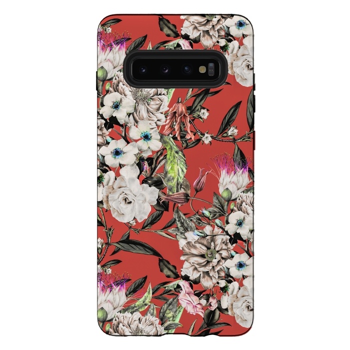 Galaxy S10 plus StrongFit Flower bouquet by Mmartabc