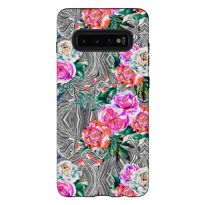 Galaxy S10 plus StrongFit Flowery on linear mosaic by Mmartabc