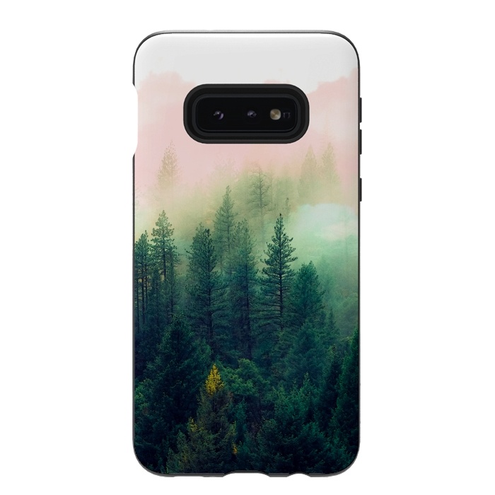 Galaxy S10e StrongFit Mountain landscape painting  by Mmartabc