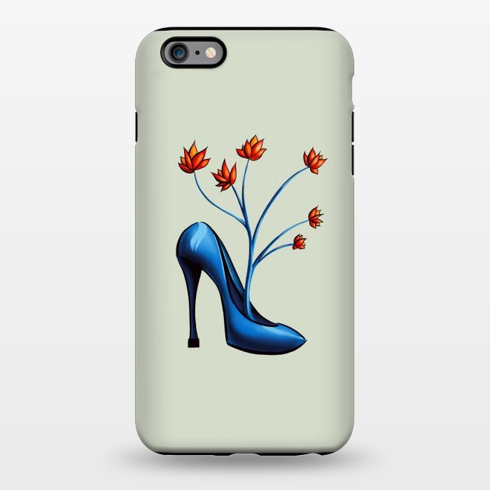 iPhone 6/6s plus StrongFit High Heel Shoe And Flower Bouquet Art by Boriana Giormova