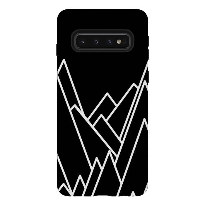 Galaxy S10 StrongFit Outline peaks by Steve Wade (Swade)