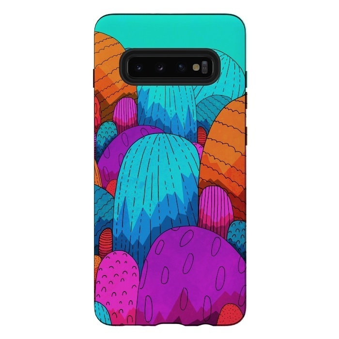 Galaxy S10 plus StrongFit The vibrant hills of colour by Steve Wade (Swade)