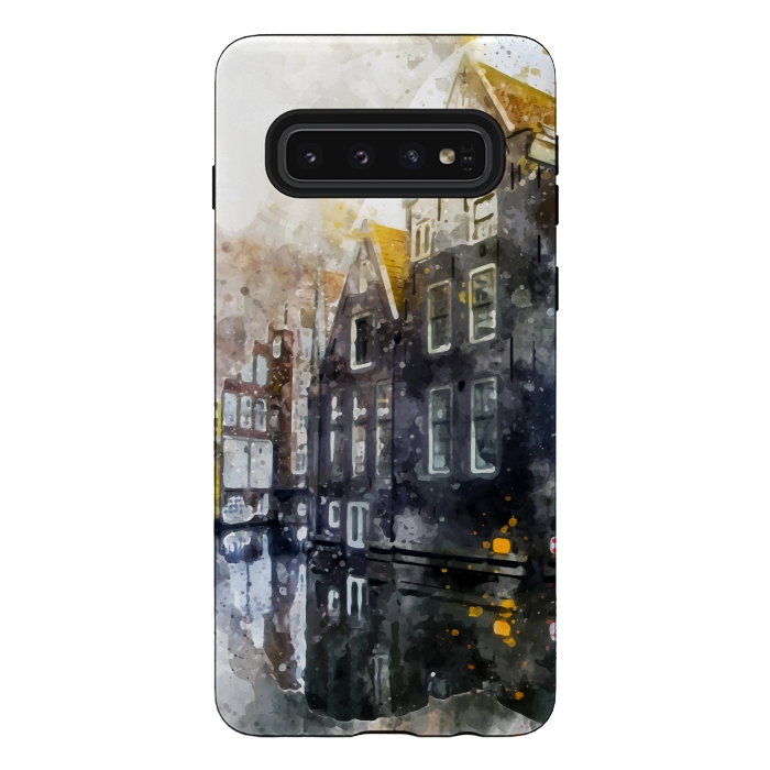 Galaxy S10 StrongFit City Palace by Creativeaxle