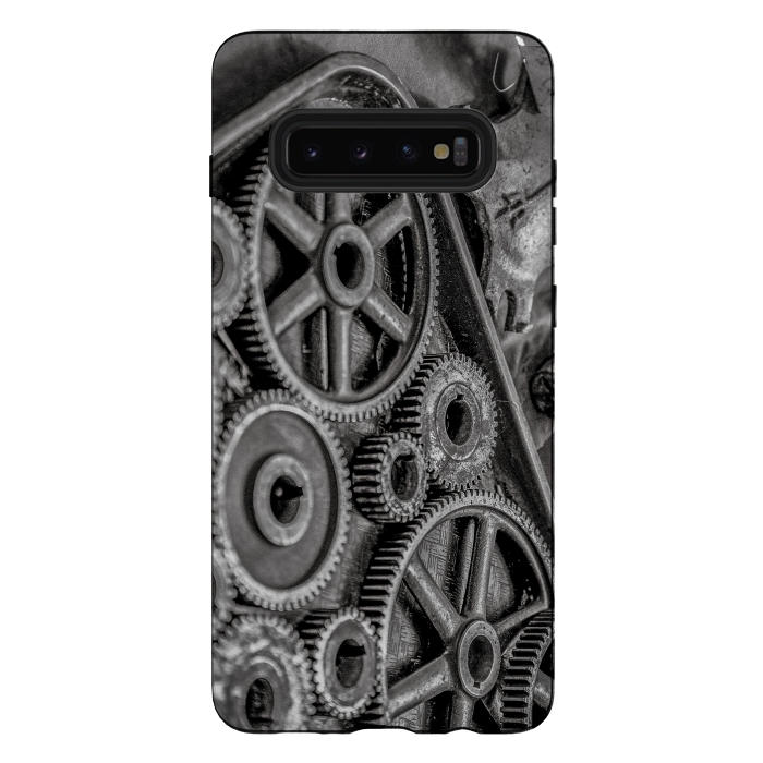 Galaxy S10 plus StrongFit Steampunk Gear by Andrea Haase