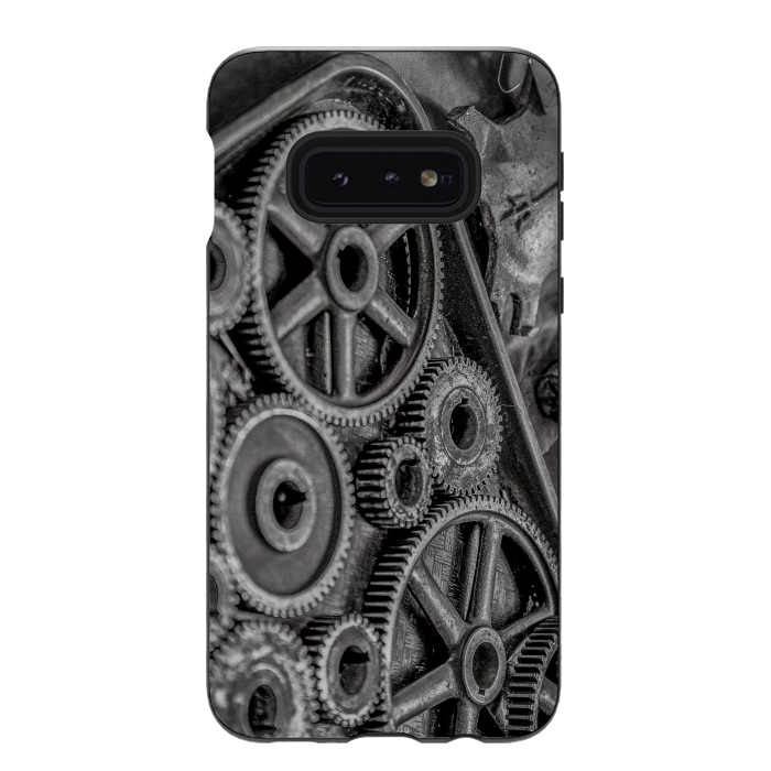Galaxy S10e StrongFit Steampunk Gear by Andrea Haase