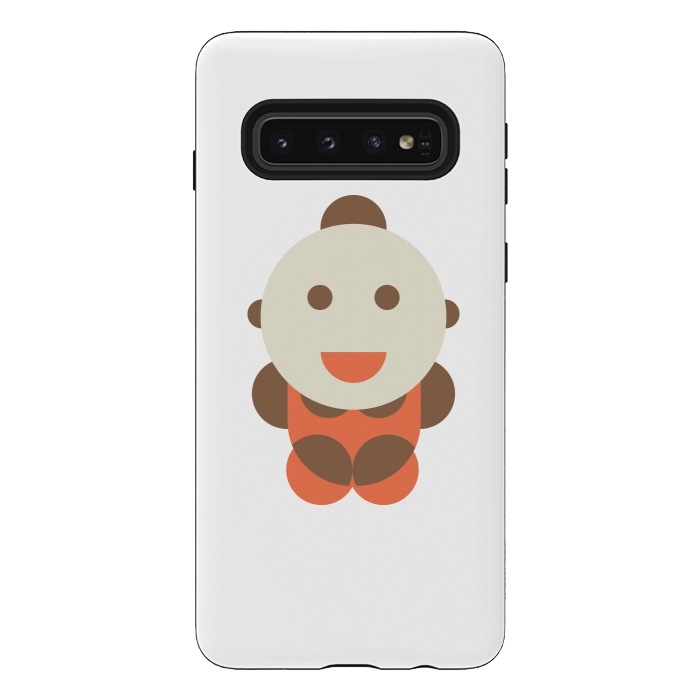 Galaxy S10 StrongFit cute kiddy by TMSarts