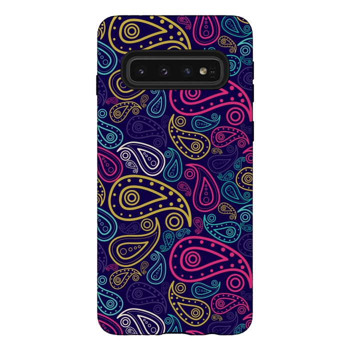 Galaxy S10 StrongFit Paisley by TMSarts