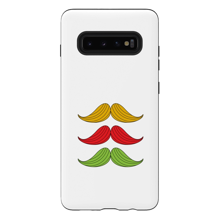 Galaxy S10 plus StrongFit mustache colors by TMSarts