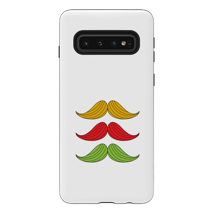 Galaxy S10 StrongFit mustache colors by TMSarts