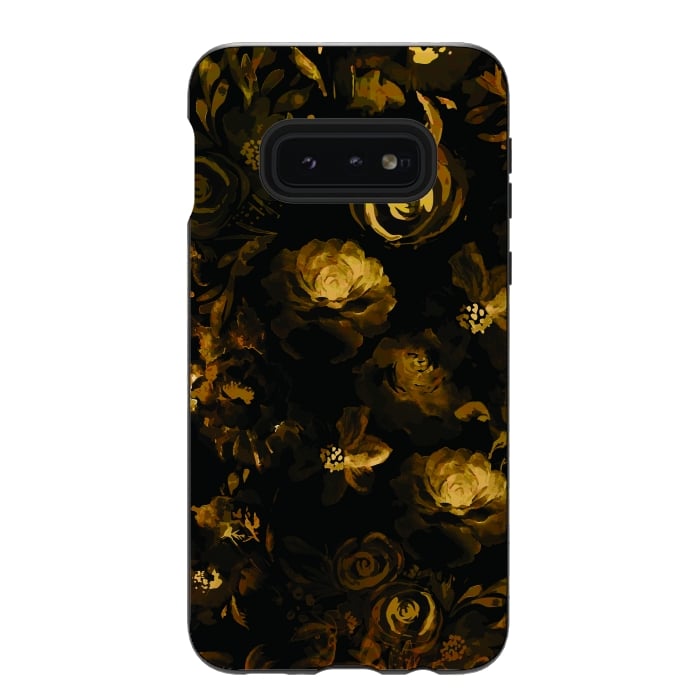 Galaxy S10e StrongFit Different Watercolor Roses 4 by Bledi