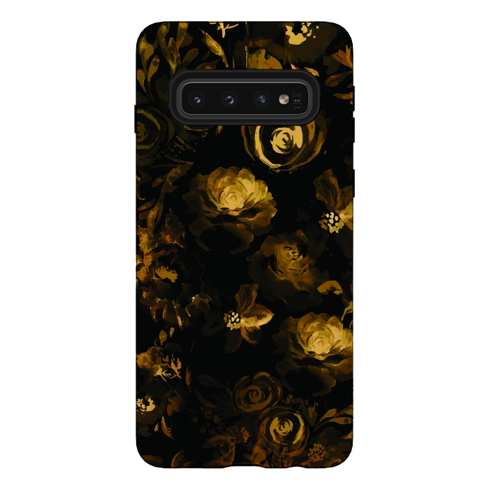 Galaxy S10 StrongFit Different Watercolor Roses 4 by Bledi