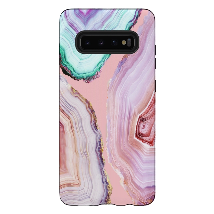 Galaxy S10 plus StrongFit Mineral Agates #Glam collection by ''CVogiatzi.