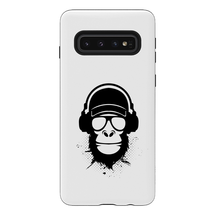 Galaxy S10 StrongFit cool dude monkey by TMSarts