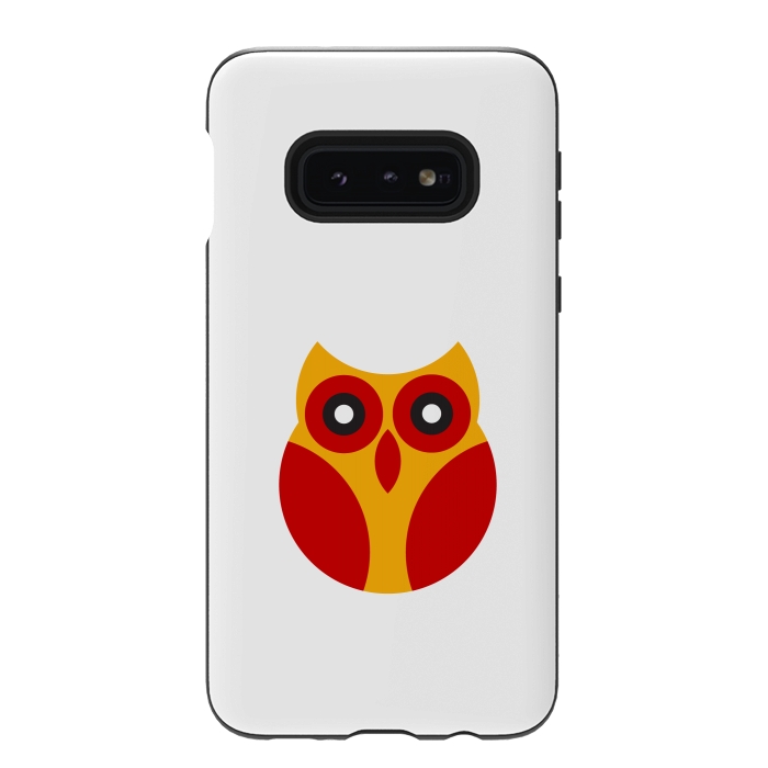 Galaxy S10e StrongFit little owl shape by TMSarts