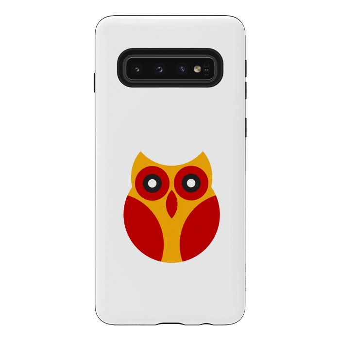 Galaxy S10 StrongFit little owl shape by TMSarts