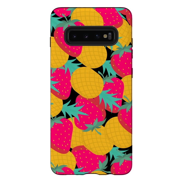 Galaxy S10 plus StrongFit pineapples and strawberry by MALLIKA