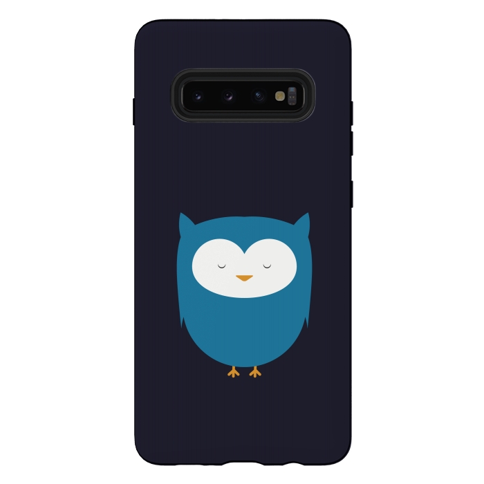 Galaxy S10 plus StrongFit cute owl standing by TMSarts