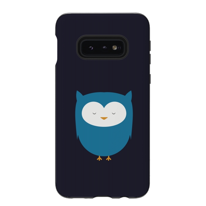 Galaxy S10e StrongFit cute owl standing by TMSarts