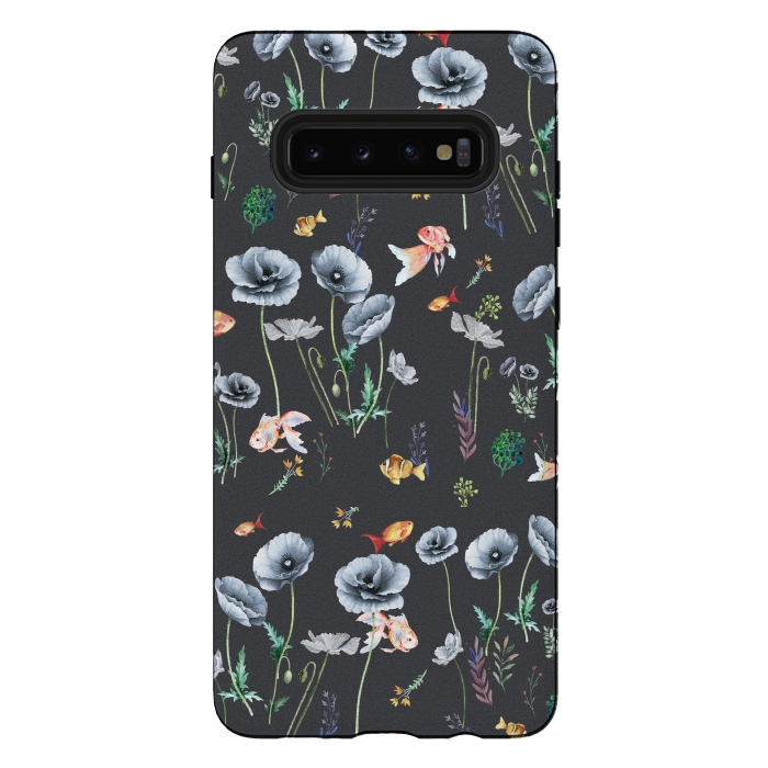 Galaxy S10 plus StrongFit Fishes & Garden by ''CVogiatzi.