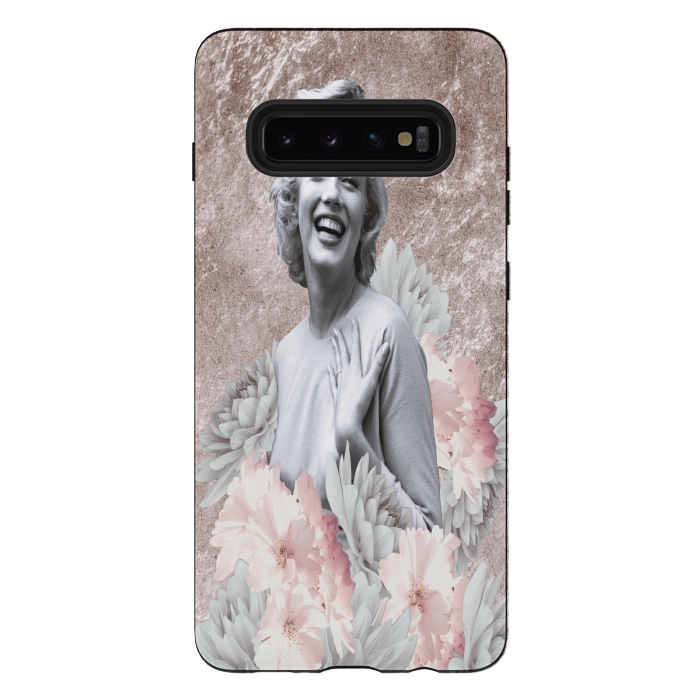 Galaxy S10 plus StrongFit Spring Marilyn by Joanna Vog