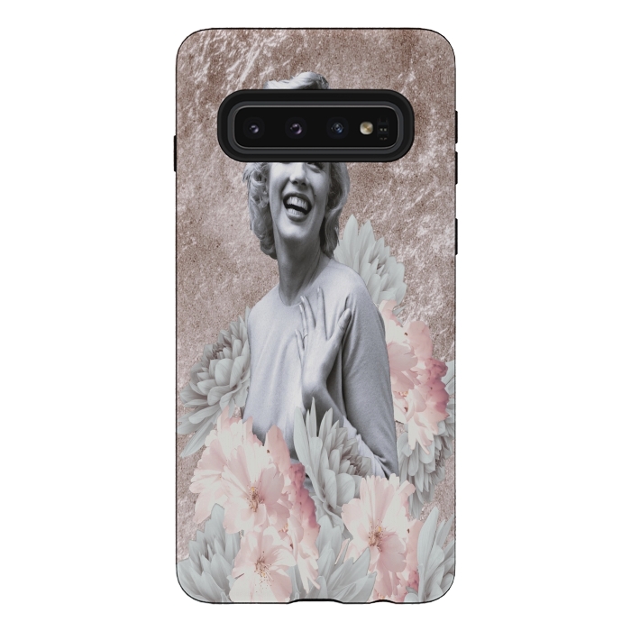 Galaxy S10 StrongFit Spring Marilyn by Joanna Vog