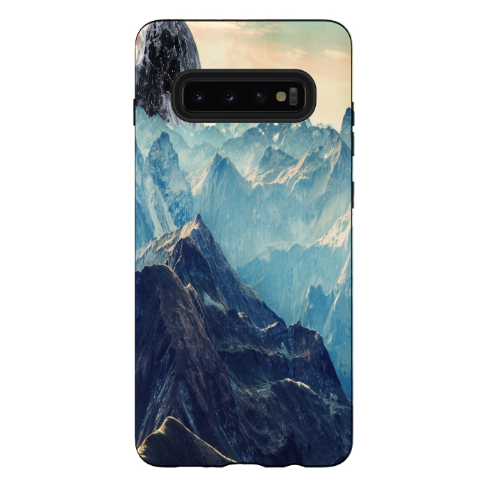 Galaxy S10 plus StrongFit M. Planet World by Joanna Vog