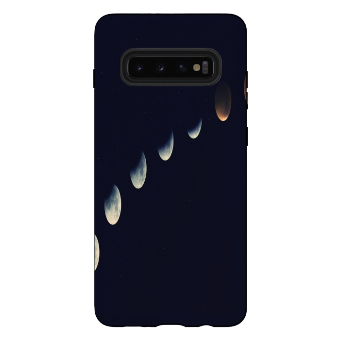 Galaxy S10 plus StrongFit Moonlight Phases by Joanna Vog