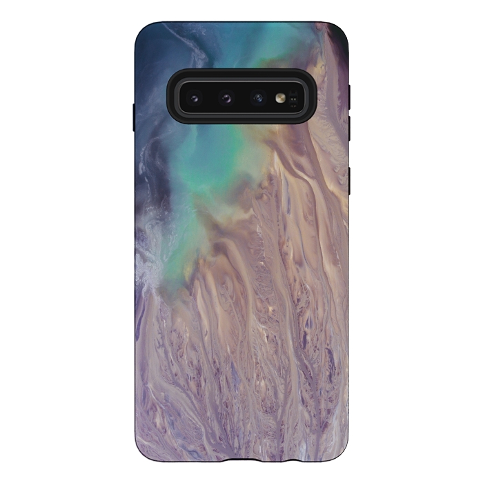 Galaxy S10 StrongFit Colour Storm Illusion by Joanna Vog