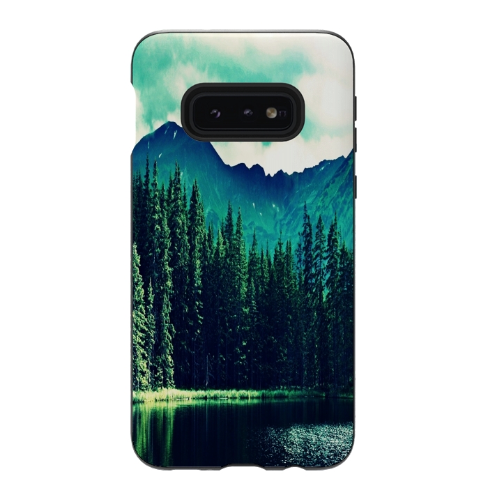 Galaxy S10e StrongFit Enchanted Forest by Joanna Vog