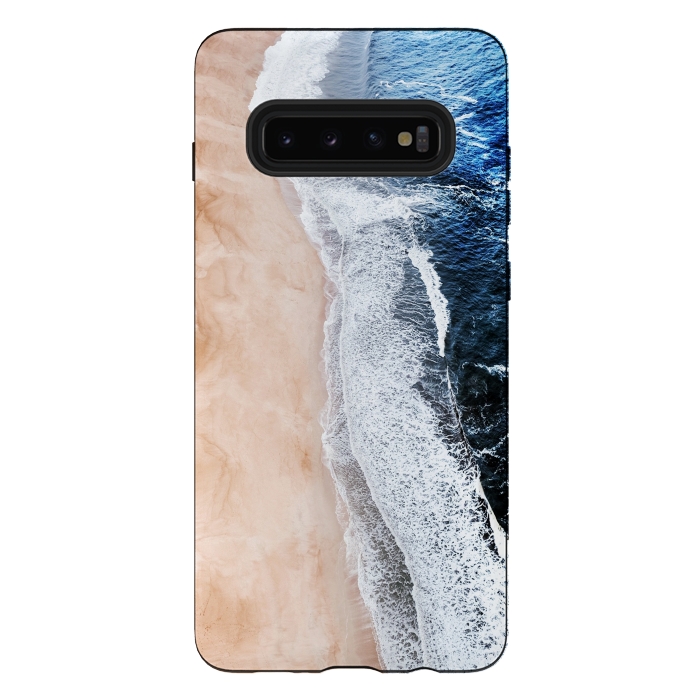 Galaxy S10 plus StrongFit Salty Paths of Waves by Joanna Vog