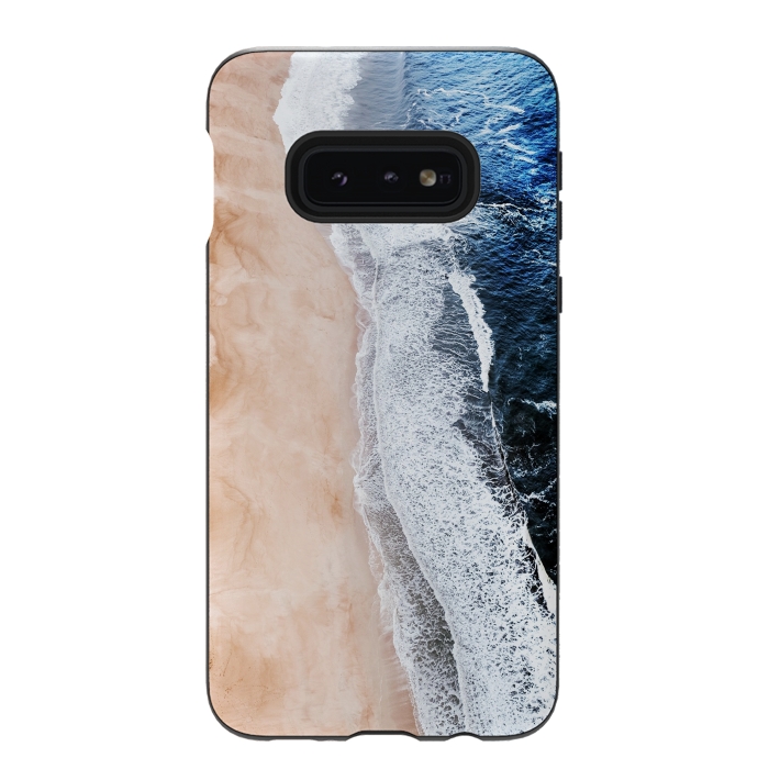 Galaxy S10e StrongFit Salty Paths of Waves by Joanna Vog