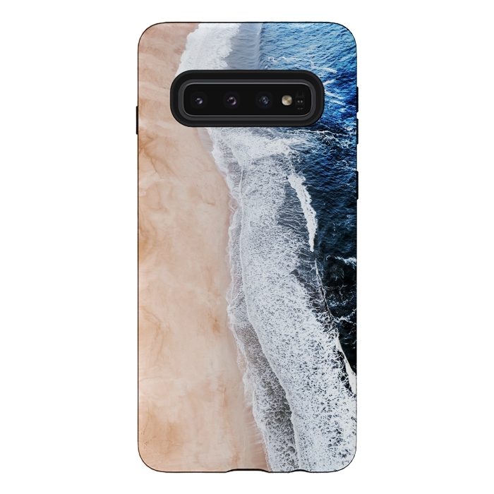 Galaxy S10 StrongFit Salty Paths of Waves by Joanna Vog