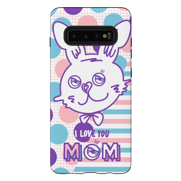 Galaxy S10 plus StrongFit I LOVE YOU MOM by Michael Cheung