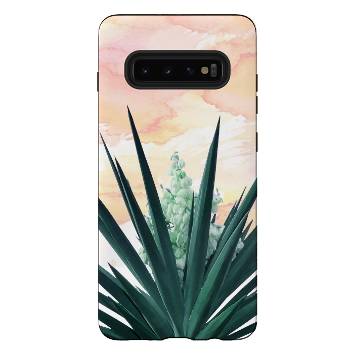 Galaxy S10 plus StrongFit Plant by Creativeaxle