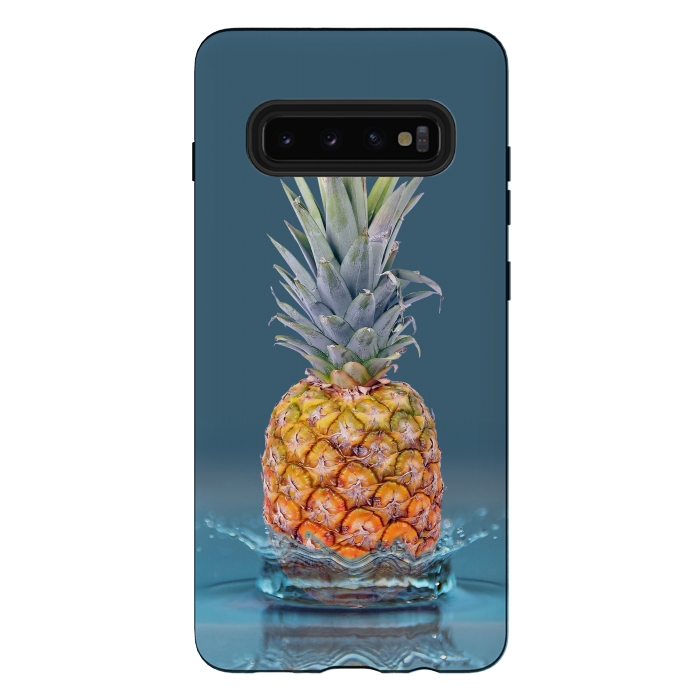 Galaxy S10 plus StrongFit Pineapple Strike by Creativeaxle