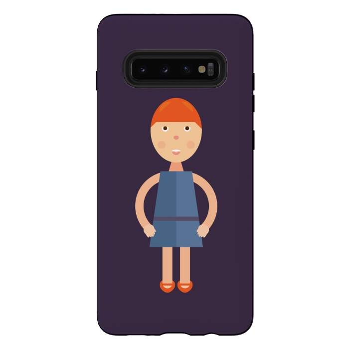 Galaxy S10 plus StrongFit little girl standing by TMSarts
