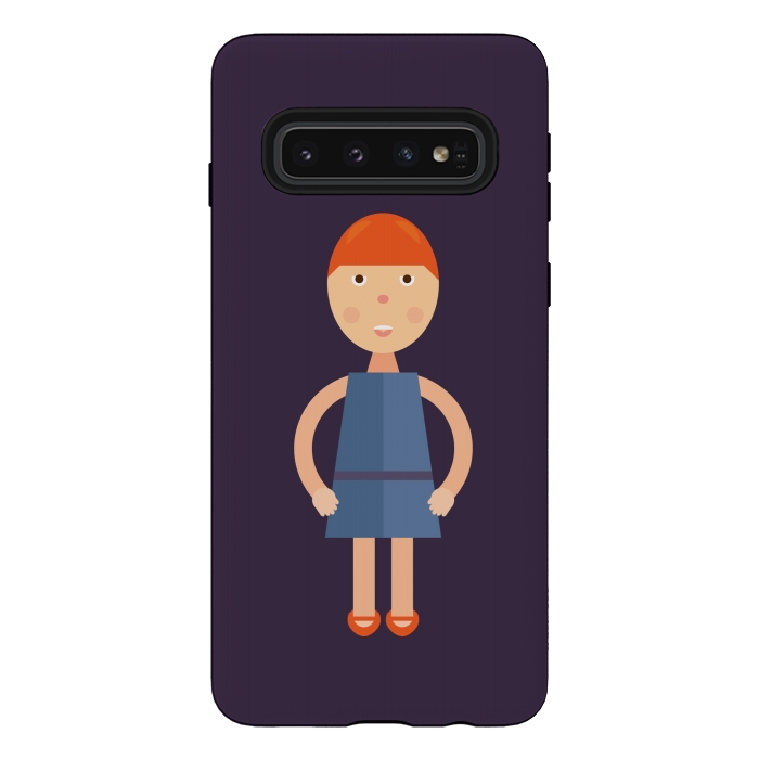 Galaxy S10 StrongFit little girl standing by TMSarts