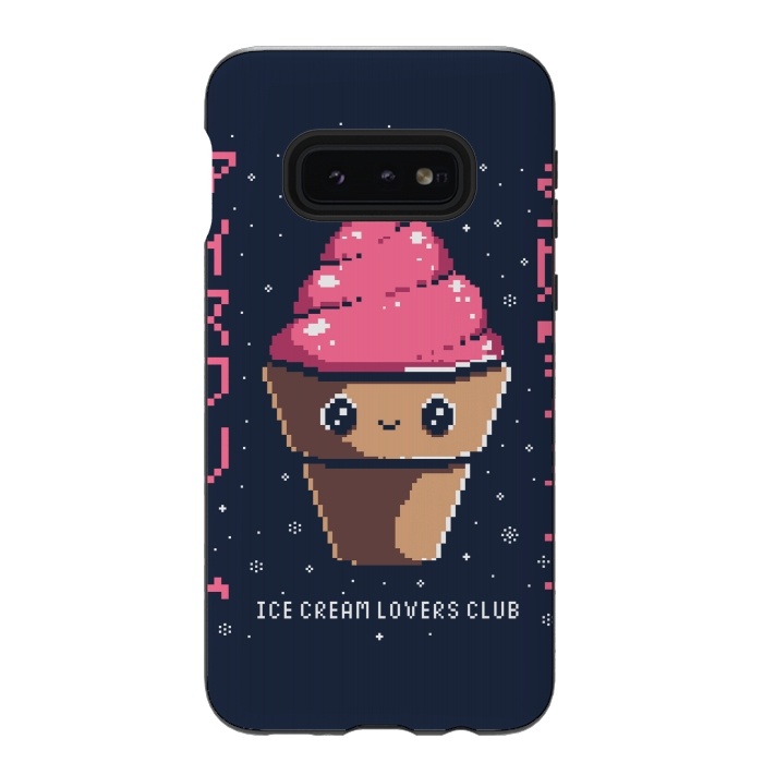 Galaxy S10e StrongFit Ice cream lovers club by Ilustrata