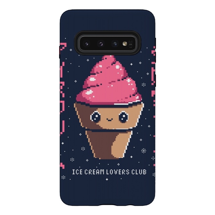 Galaxy S10 StrongFit Ice cream lovers club by Ilustrata
