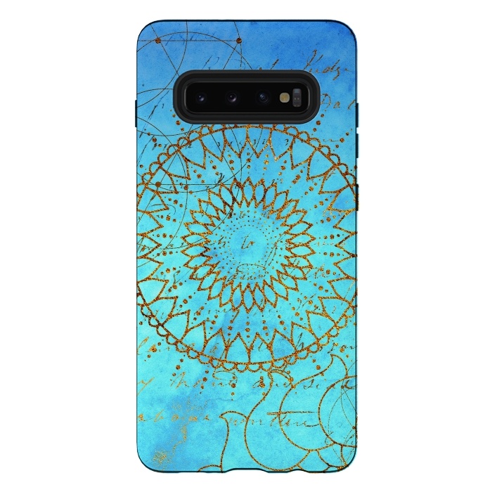 Galaxy S10 plus StrongFit Blue in the Sky by  Utart