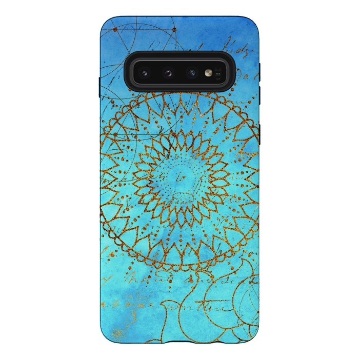 Galaxy S10 StrongFit Blue in the Sky by  Utart