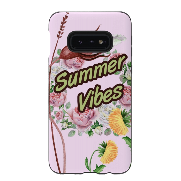 Galaxy S10e StrongFit Summer Vibes by Creativeaxle