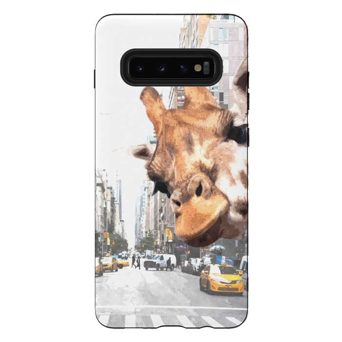 Galaxy S10 plus StrongFit Selfie Giraffe in NYC by Alemi