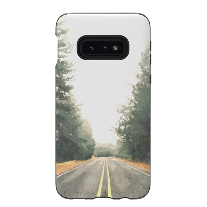 Galaxy S10e StrongFit Road Illustration by Alemi