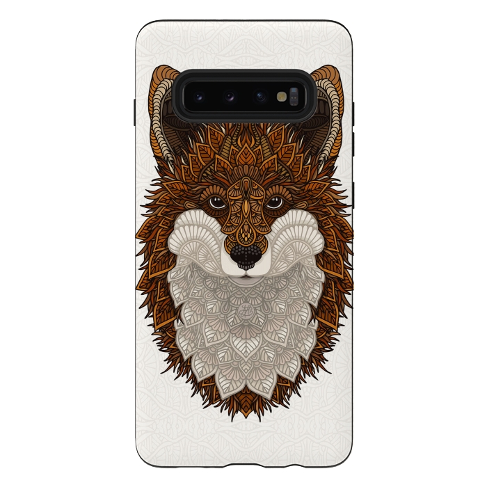 Galaxy S10 plus StrongFit Red Fox by Angelika Parker