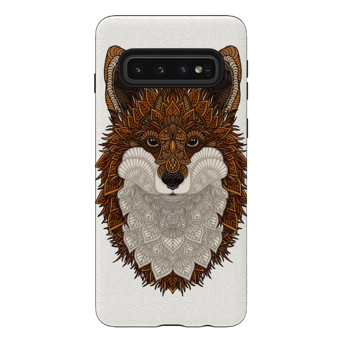 Galaxy S10 StrongFit Red Fox by Angelika Parker