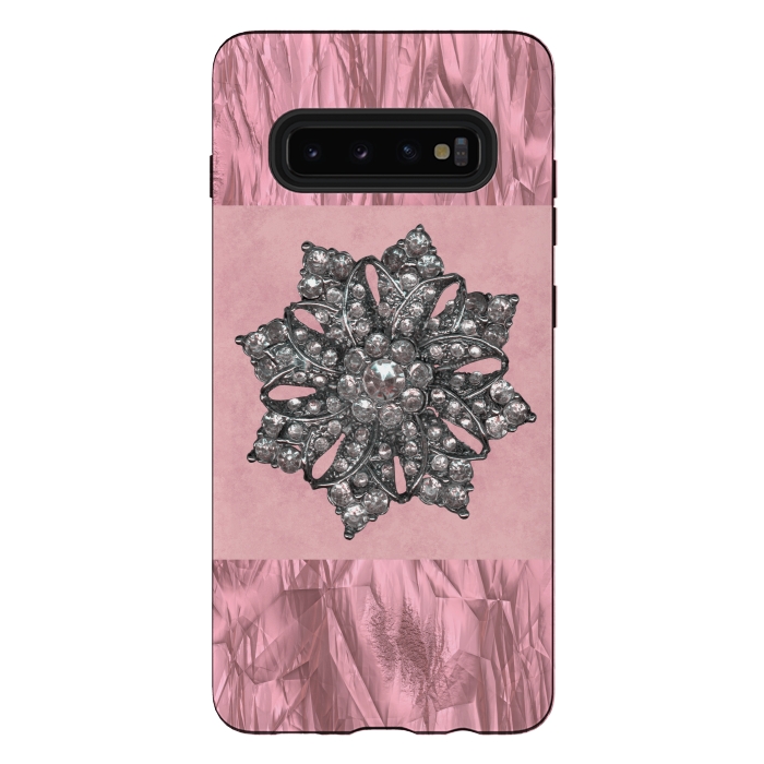 Galaxy S10 plus StrongFit Embellishment On Rose Gold 2 by Andrea Haase