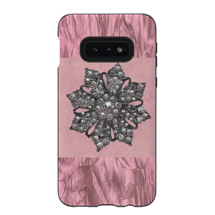 Galaxy S10e StrongFit Embellishment On Rose Gold 2 by Andrea Haase